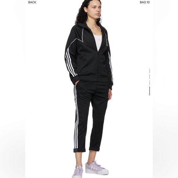 ADIDAS ORIGINALS
Black Adicolor Boyfriend Track Pants Size XXS - Picture 1 of 13